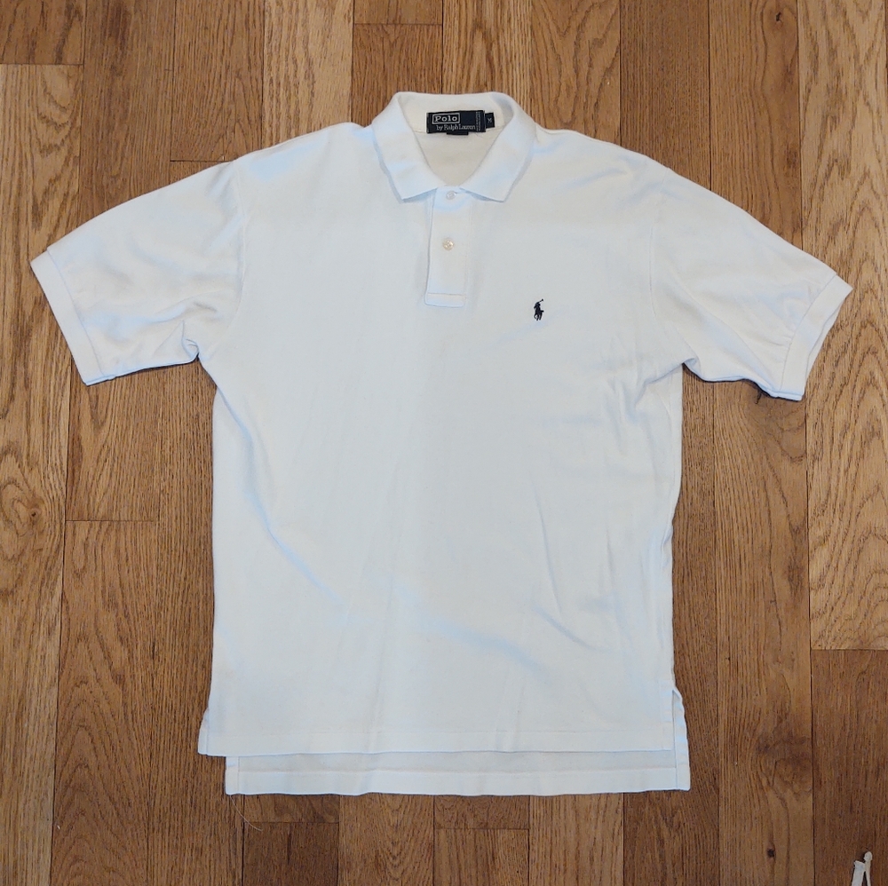 Polo Ralph Lauren White Polo Shirt